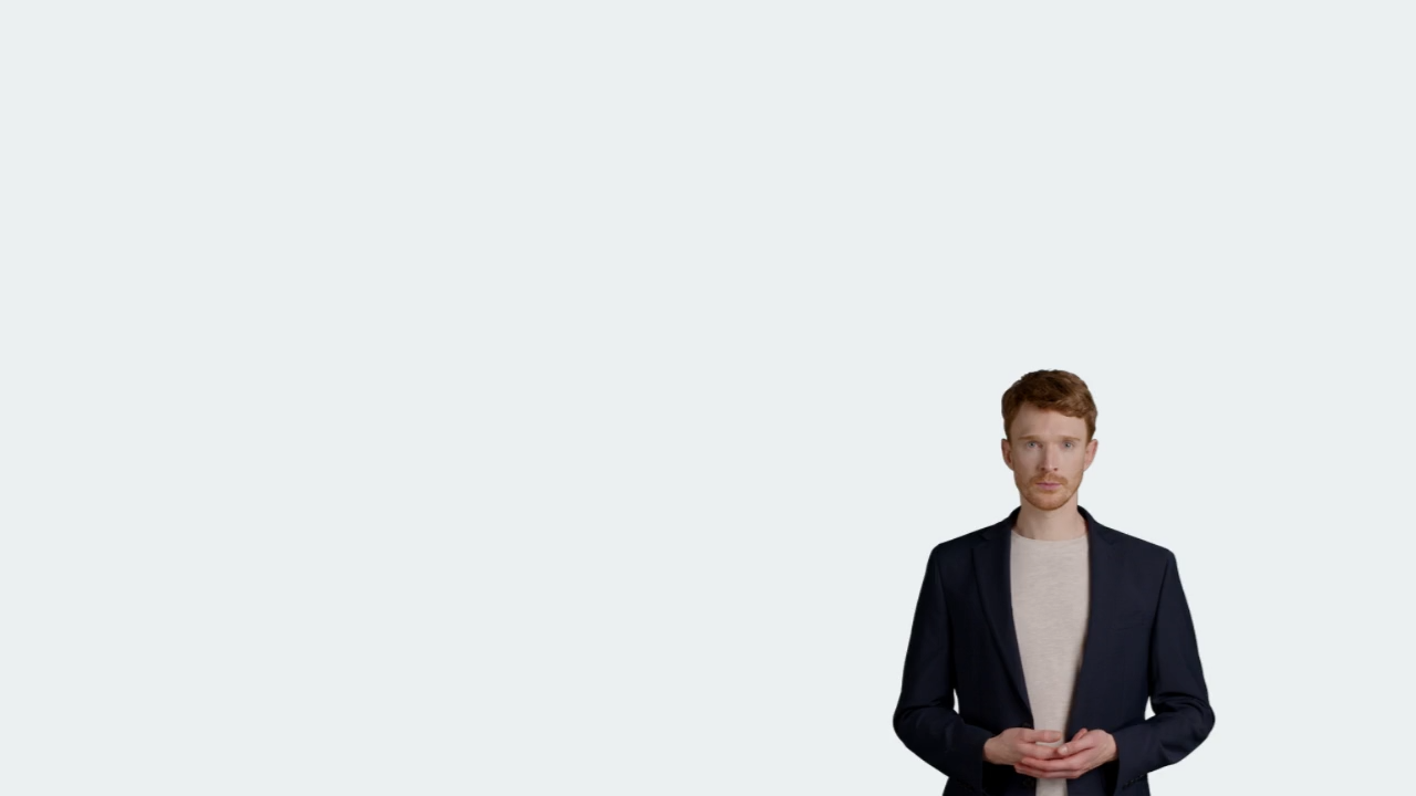 Picture-in-picture effect with smaller video overlay positioned in bottom-right corner using fixed dimensions